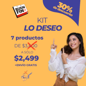 ¡KIT LO DESEO! Llévate 7 Productos x solo $2,499