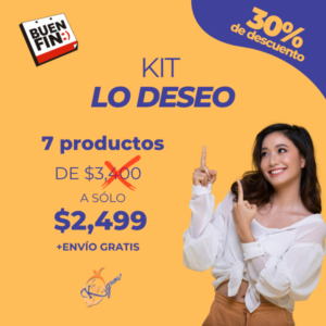 ¡KIT LO DESEO! Llévate 7 Productos x solo $2,499