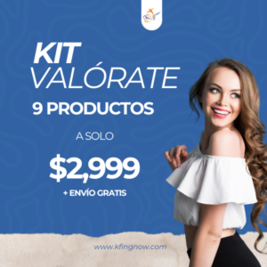 ¡KIT VALÓRATE! Llévate 9 Productos x solo $2,999