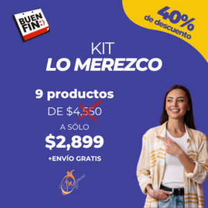 ¡KIT LO MEREZCO! Llévate 9 Productos x solo $2,899